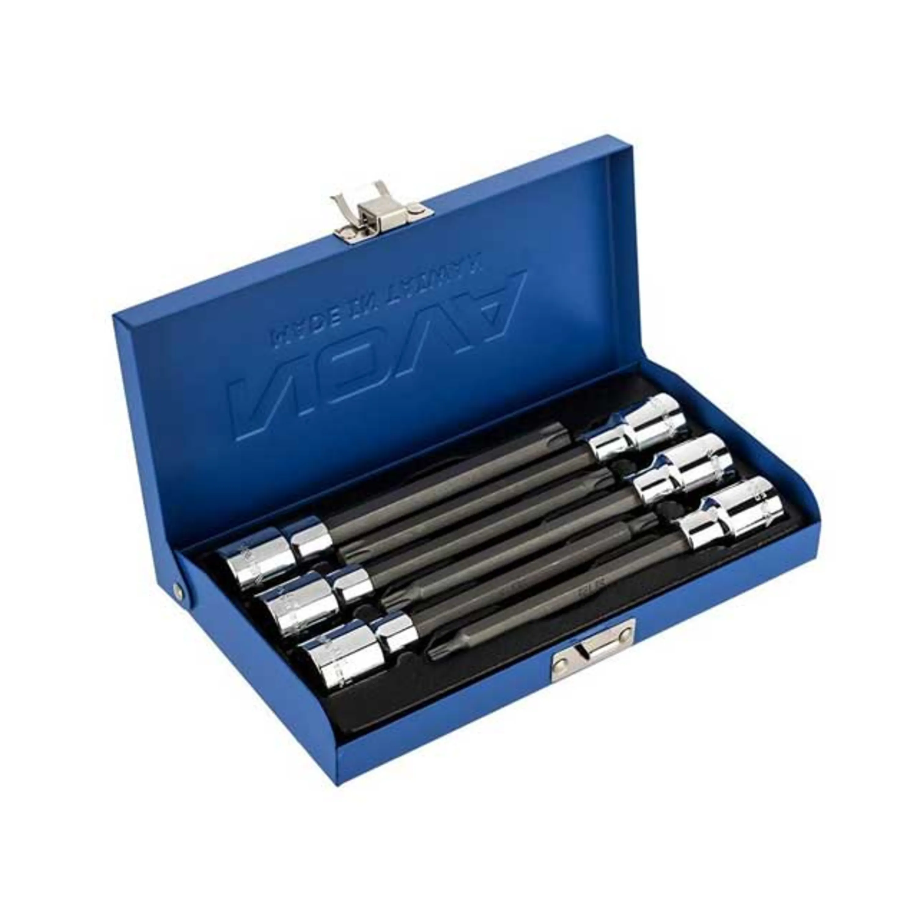 جعبه بکس 6 پارچه آلنی ستاره ای بلند 1/2 اینچ تایوانی نووا مدل NTS-7015